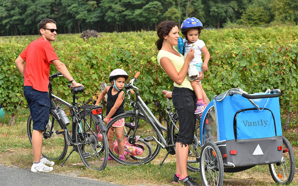 Family cycling tour in the Loire Chateaux country